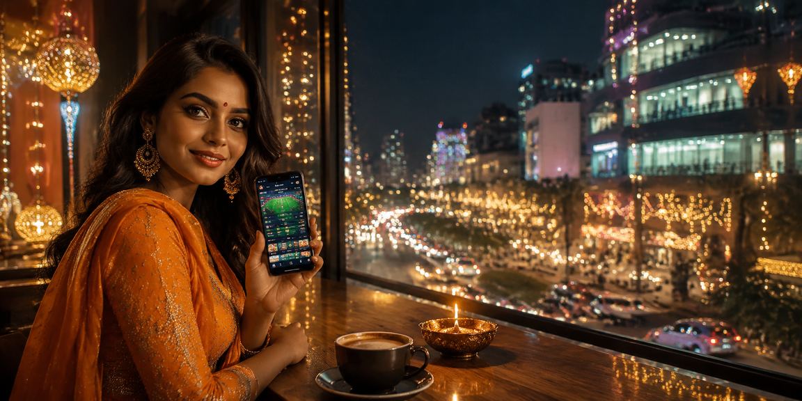 Andar Bahar card game setup in play